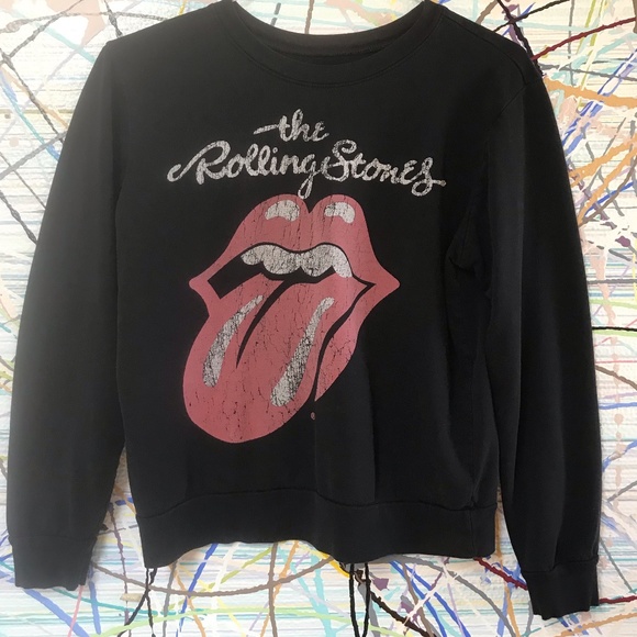 Bravado Other - Sz Small Rolling Stones graphic sweatshirt tongue